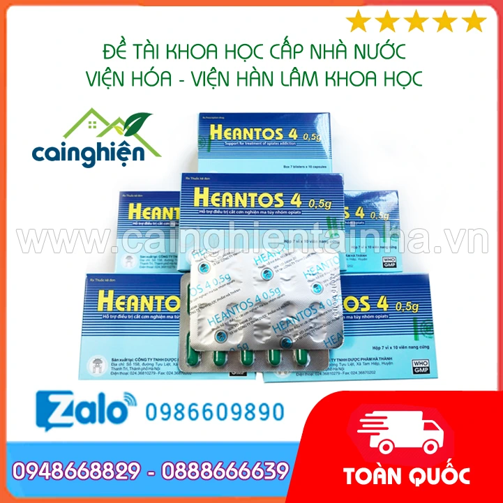 Thuốc cai nghiện ma túy tại nhà HEANTOS4